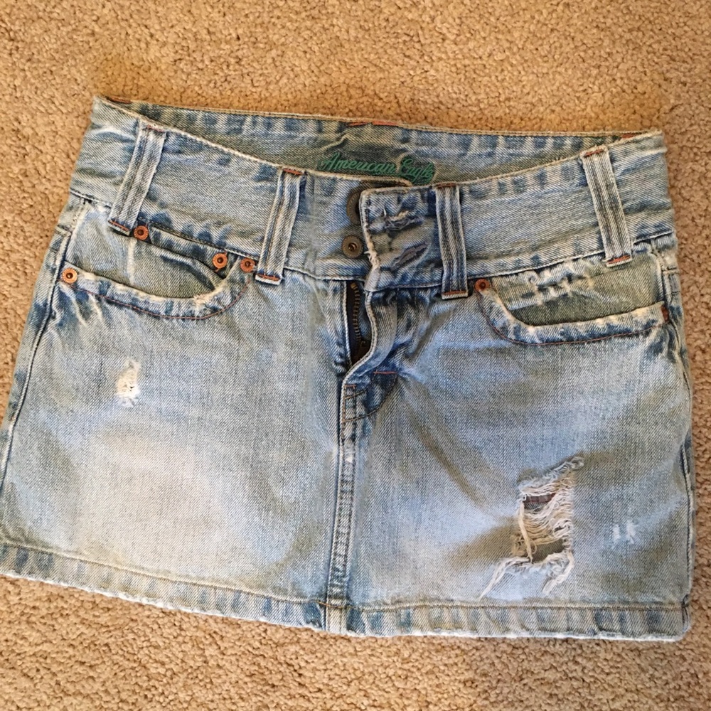 American Eagle jean skirt